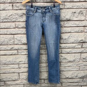 Classic Blue Straight Leg Women's Jeans